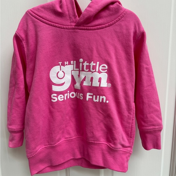 The Little Gym 2T Pink Hooded Sweatshirt - Picture 1 of 4